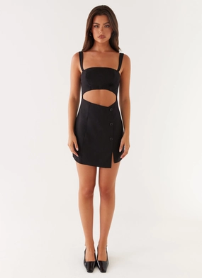 Pia Mini Dress - Black Pia Mini Dress - Black