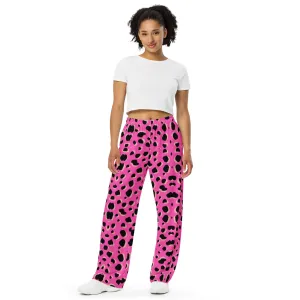 Pink Panther wide-leg pants