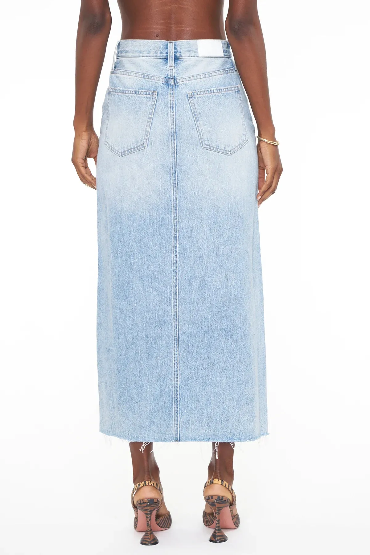 Pistola Alice Midi Denim Skirt - Brooklyn