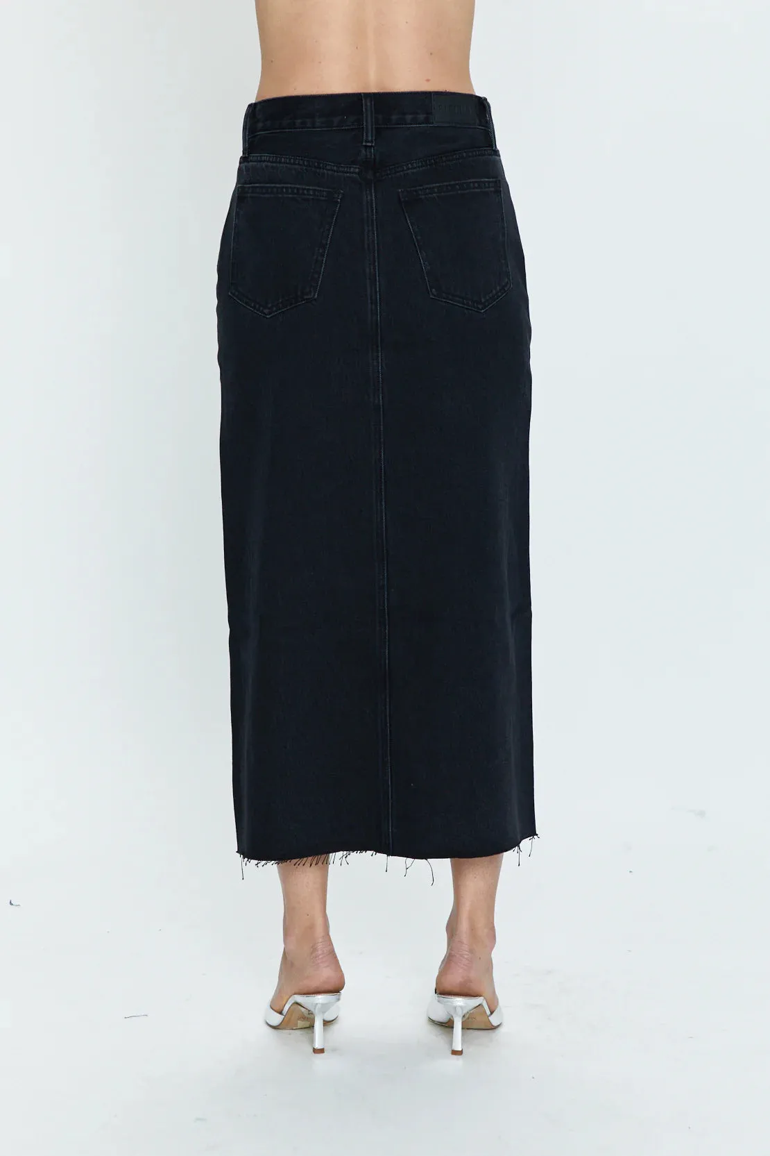 Pistola Alice Midi Denim Skirt - Underground