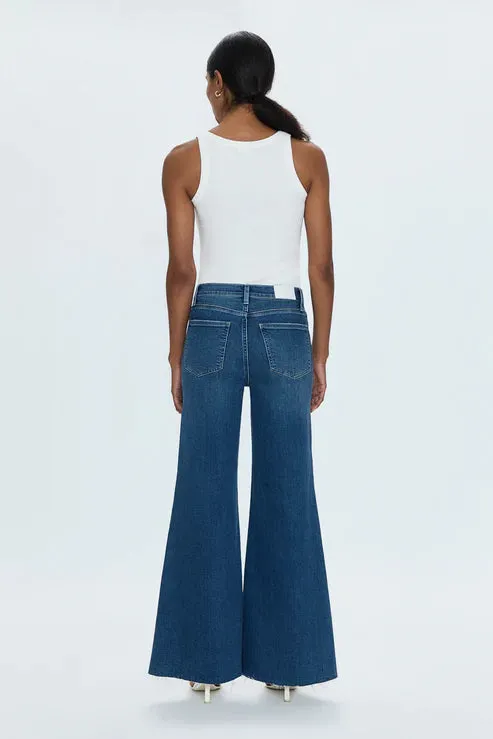 Pistola Izzy Mid Rise Wide Jean - Study