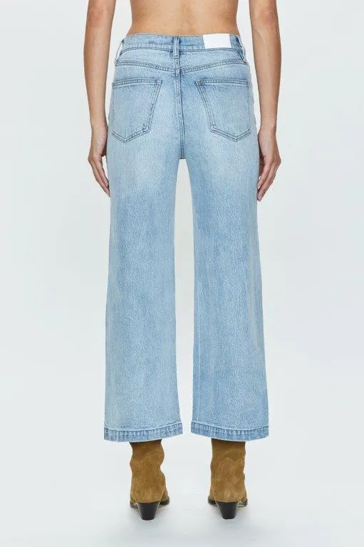 Pistola Lana High Rise Ultra Wide Leg Crop Jeans -Saint Vincent
