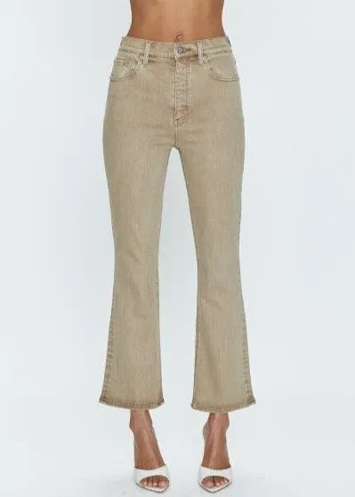 Pistola Lennon High Rise Boot Crop- Mink Snow