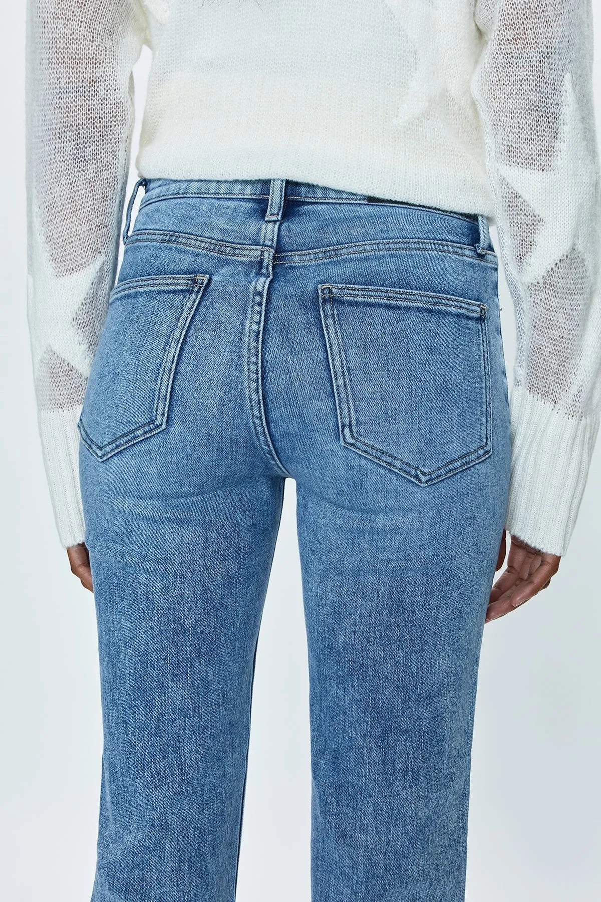 Pistola Madi High Rise Slim Jeans- Silver Lake