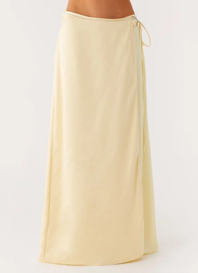 Pollie Maxi Skirt - Yellow Pollie Maxi Skirt - Yellow