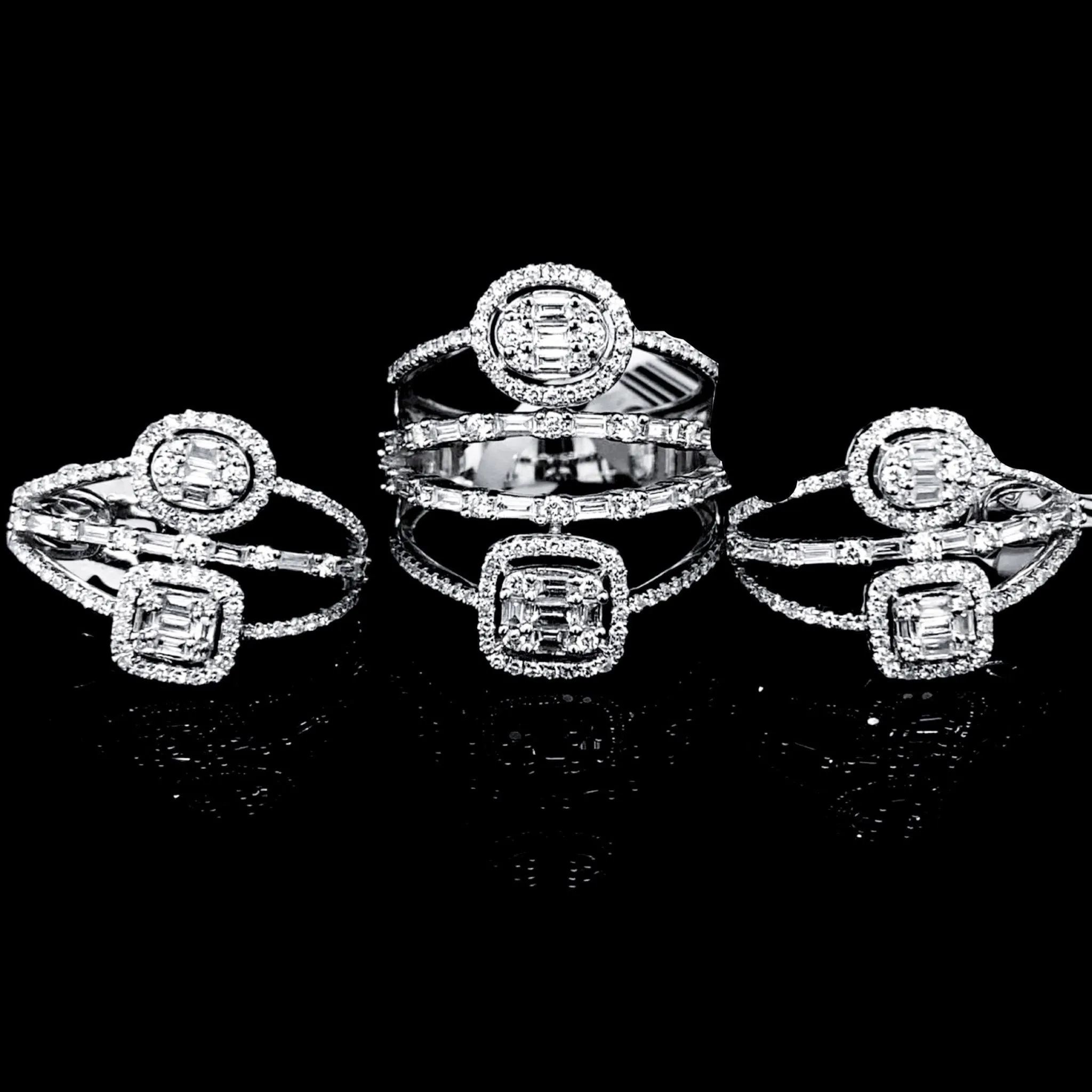 PREORDER | Creolle Statement Diamond Jewelry Set 14kt