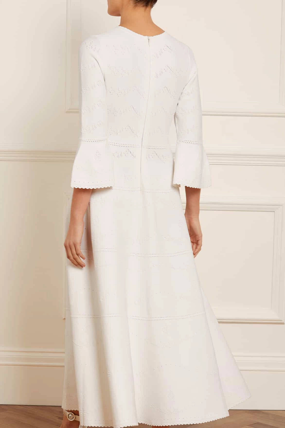 Pretty Pointelle Knit Gown