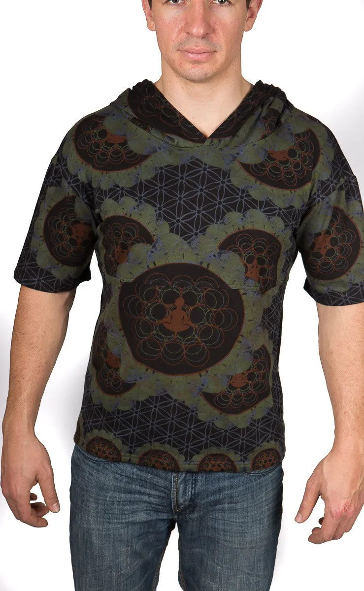 Print Hood Tee Lucid