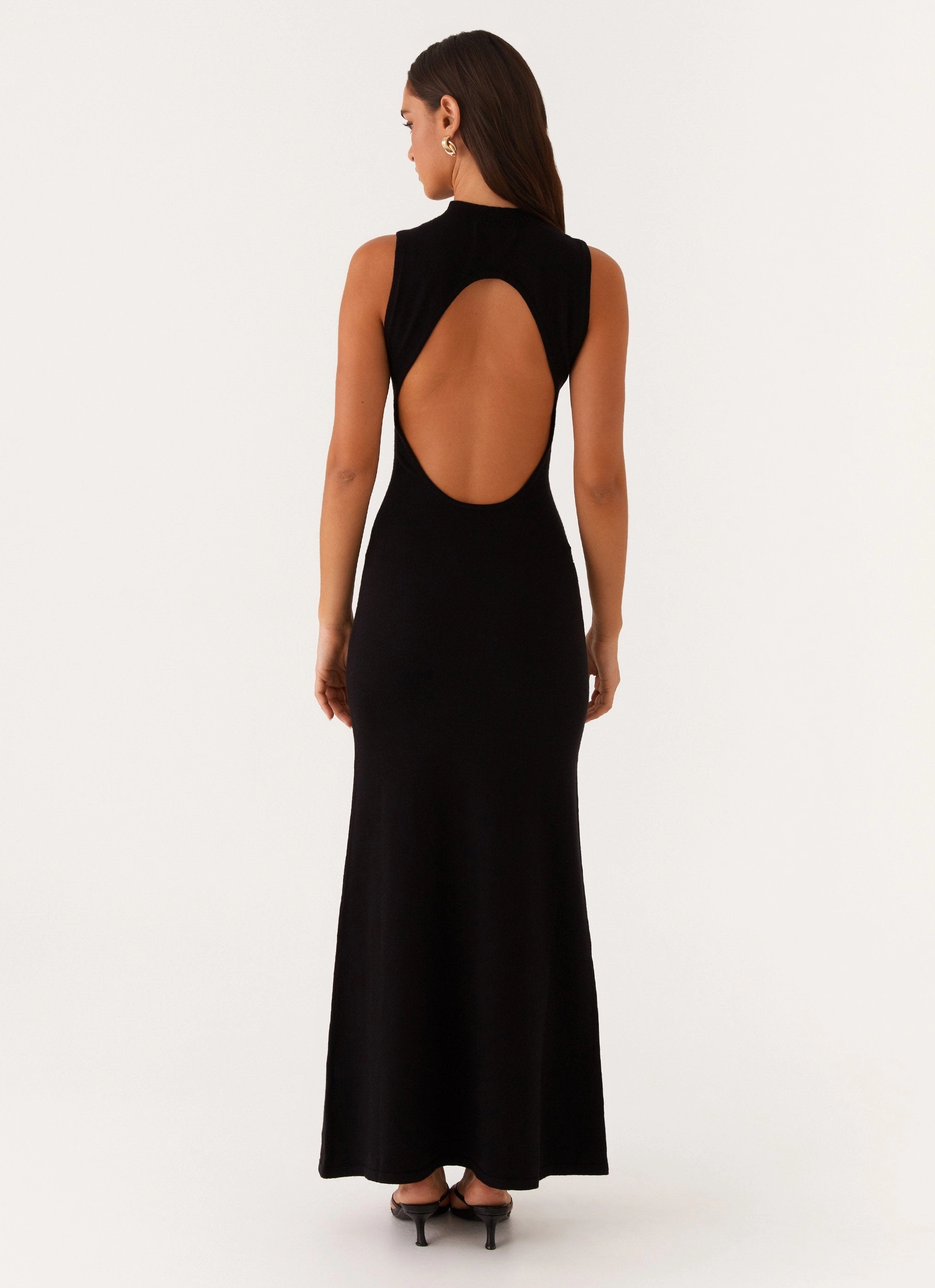 Prove It Knit Maxi Dress - Black