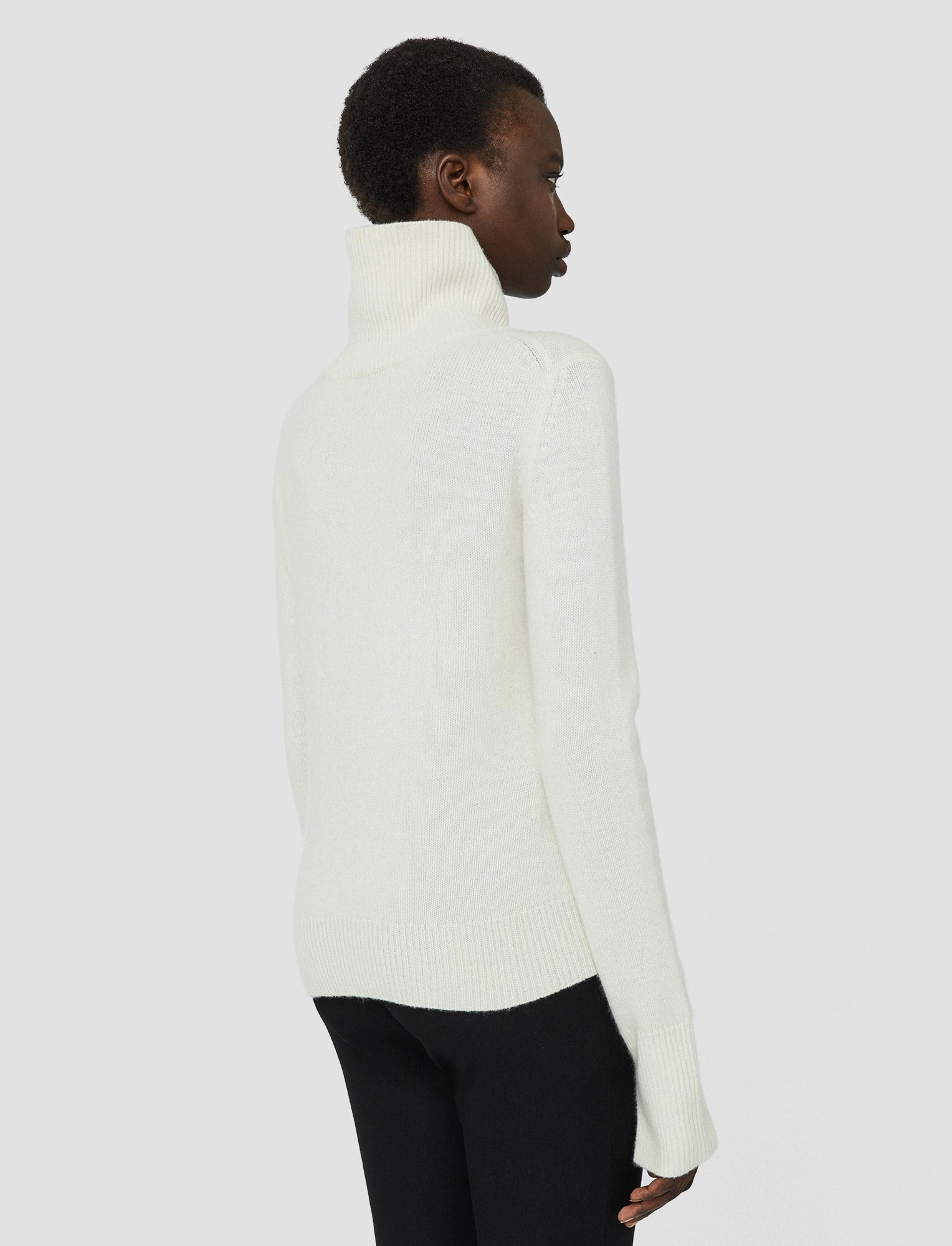 Pure Cashmere High Neck Jumper