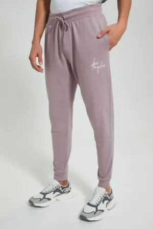 Purple Signature Jogger