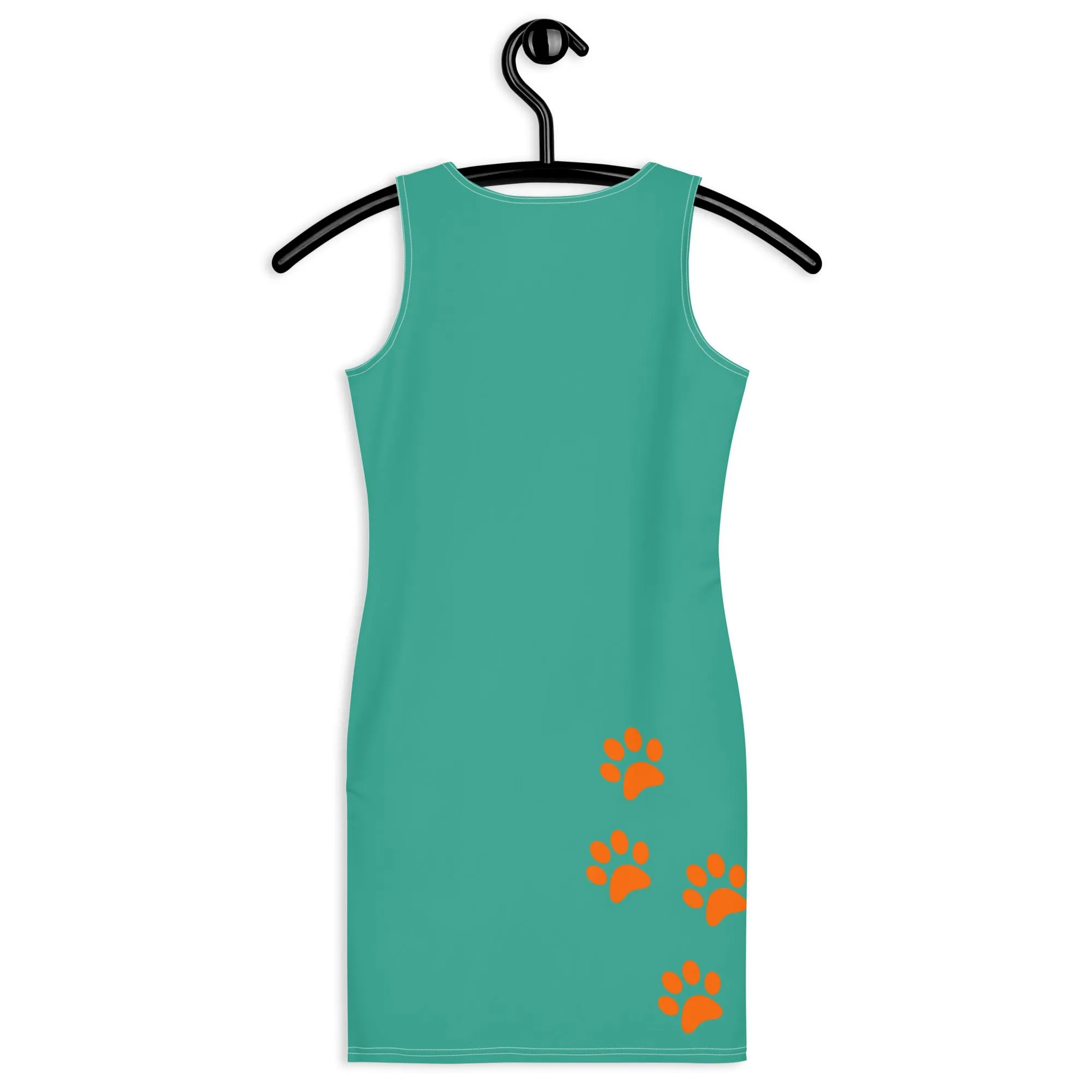 "Dog Lovers" Collection - French Bulldog Fitted Mini Dress