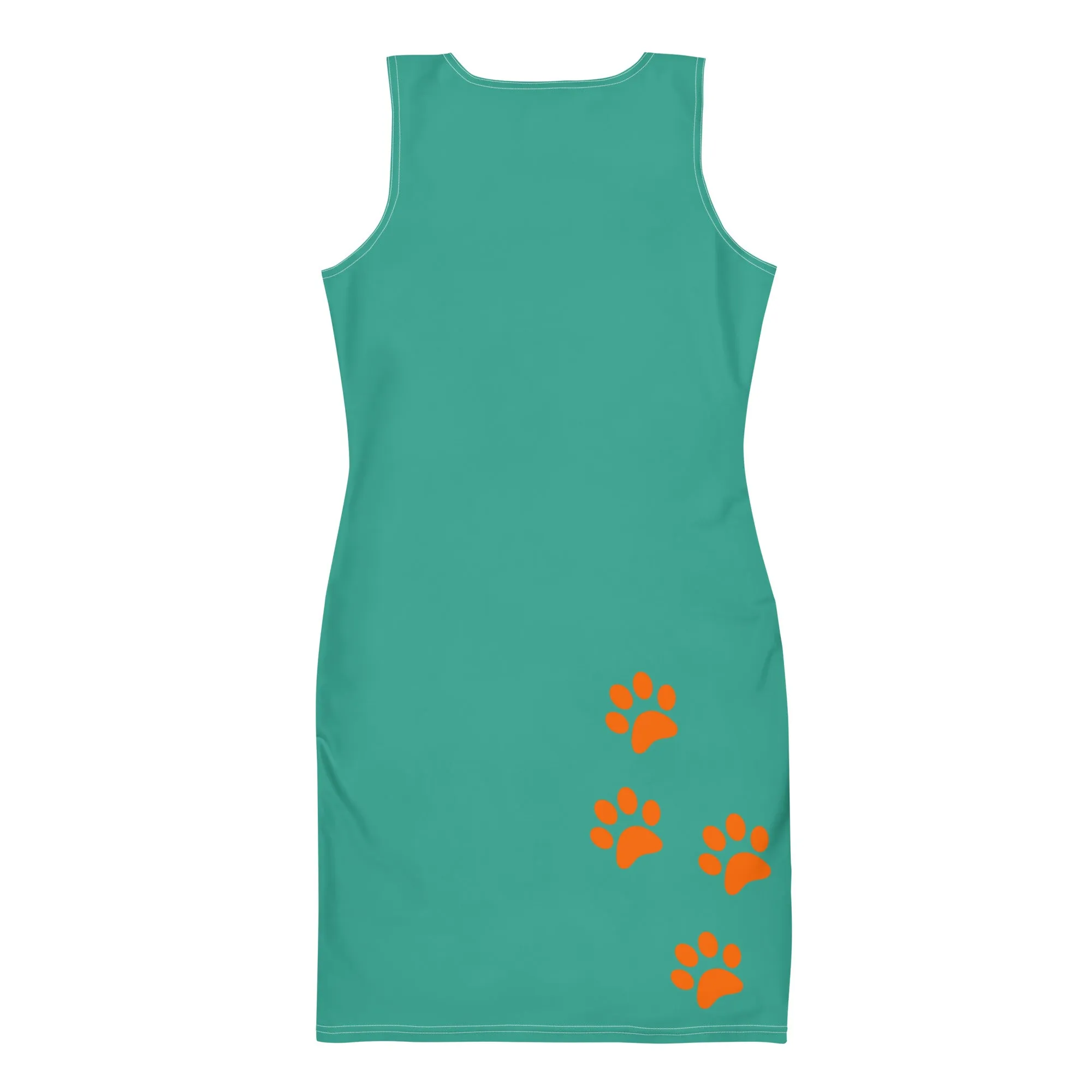 "Dog Lovers" Collection - French Bulldog Fitted Mini Dress
