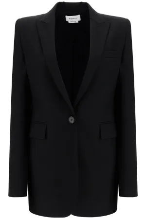 "gabardine jacket with chain 802299 QJADK BLACK
