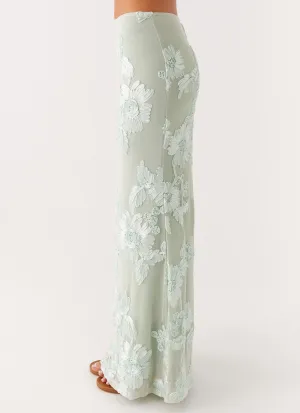 Radiate Maxi Skirt - Sage Radiate Maxi Skirt - Sage