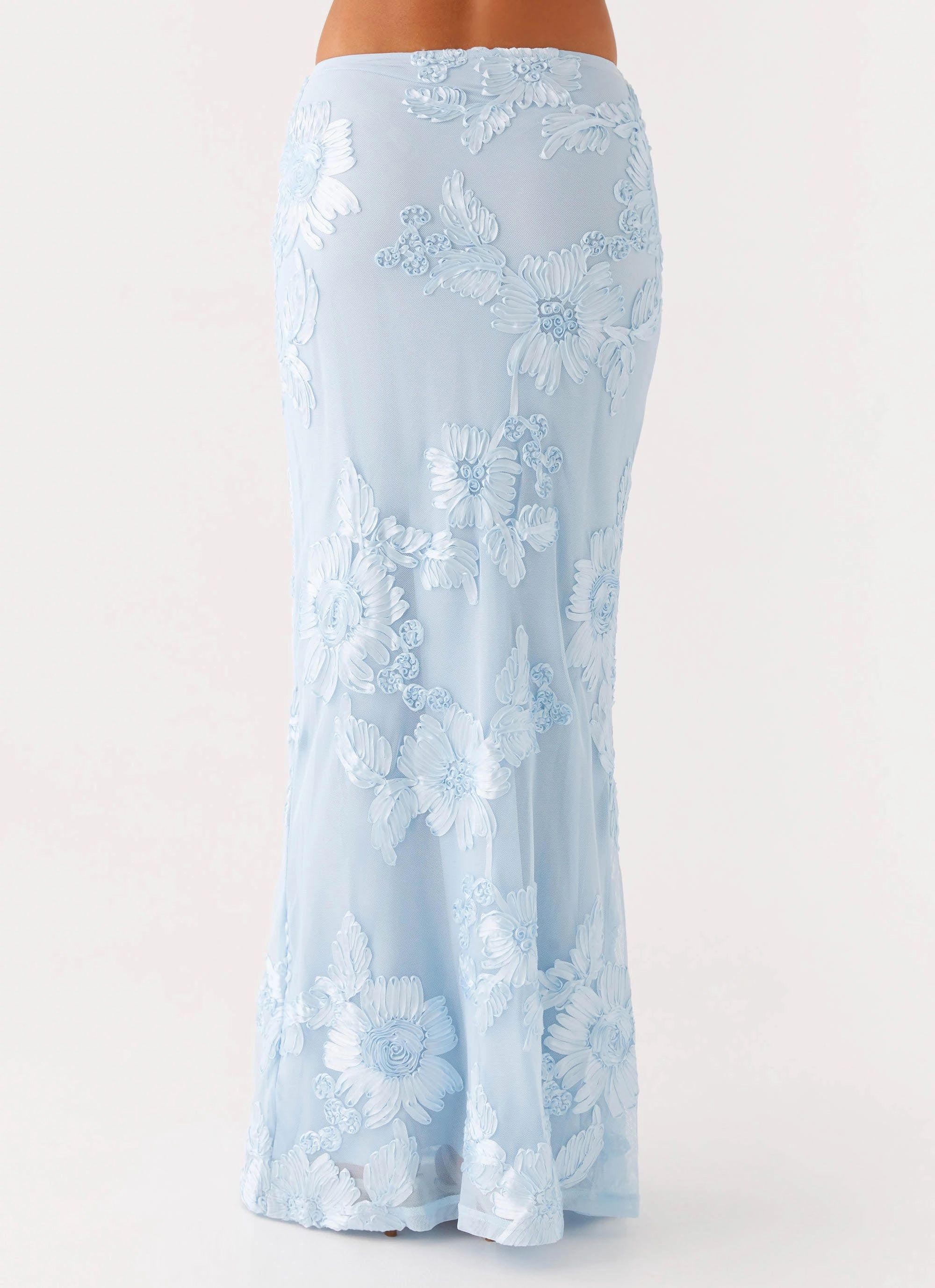 Radiate Maxi Skirt - Blue