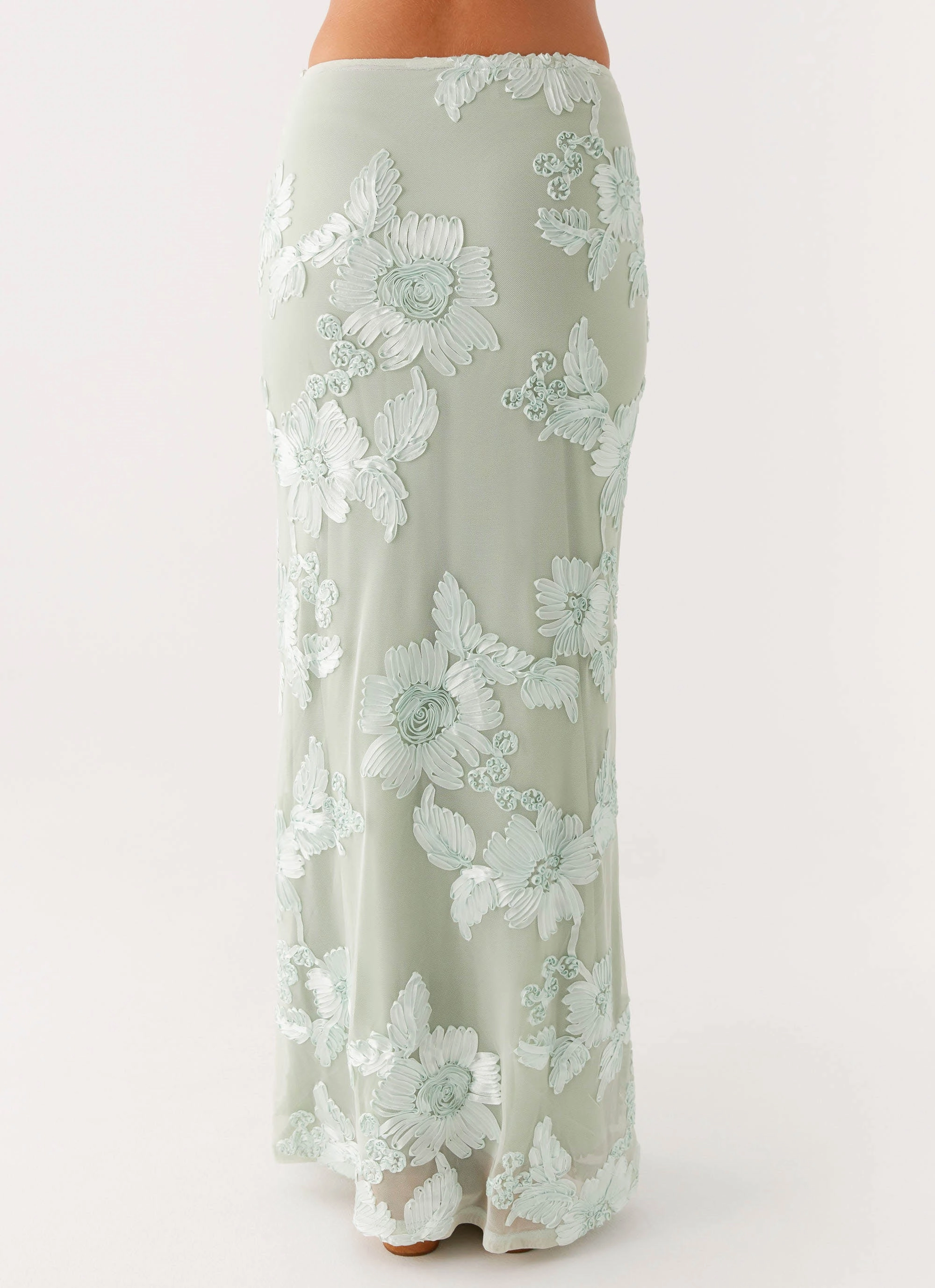Radiate Maxi Skirt - Sage