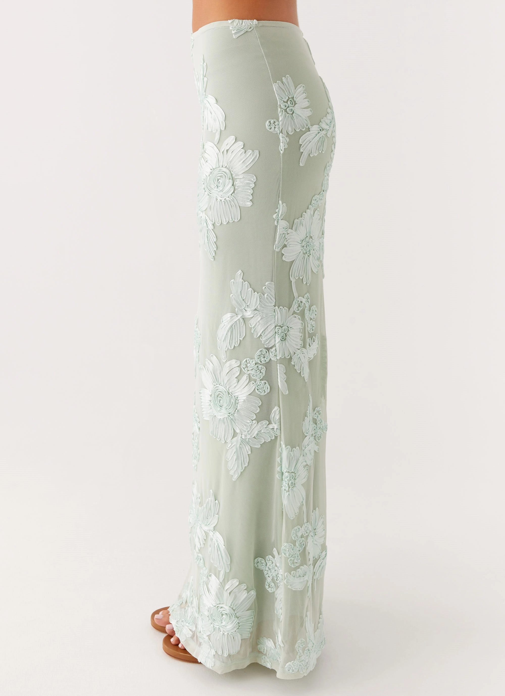 Radiate Maxi Skirt - Sage