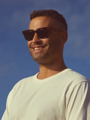 RAEN HUXTON SUNGLASSES - MOAB TORTOISE/ BOTTLE GREEN