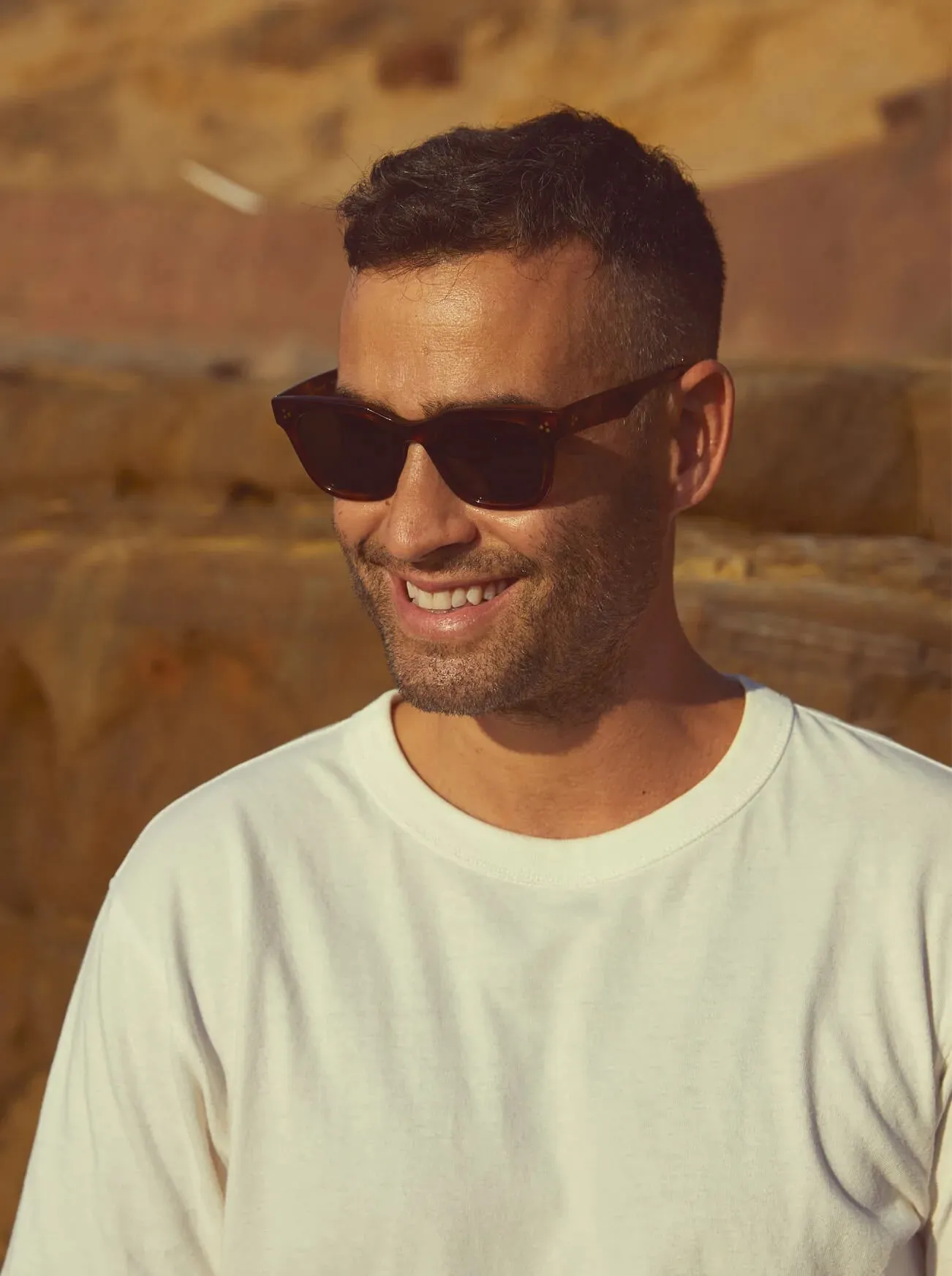 RAEN HUXTON SUNGLASSES - MOAB TORTOISE/ BOTTLE GREEN