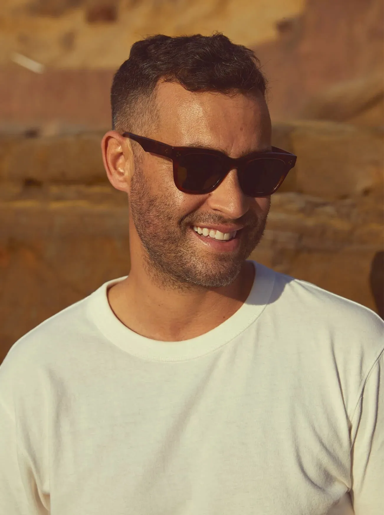 RAEN HUXTON SUNGLASSES - MOAB TORTOISE/ BOTTLE GREEN