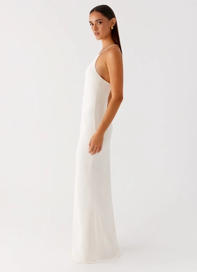 Raffa Pearl Maxi Dress - Ivory Raffa Pearl Maxi Dress - Ivory
