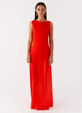 Ramiro Maxi Dress - Red Ramiro Maxi Dress - Red