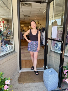 Razi Skort Scaevola Orchid/Black Razi Skort Scaevola Orchid/Black