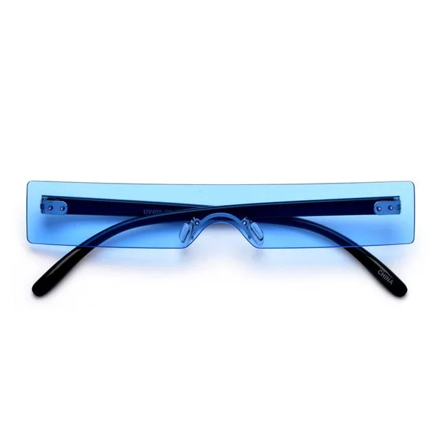 Rectangle Luxury Lens Personality Sunglasses