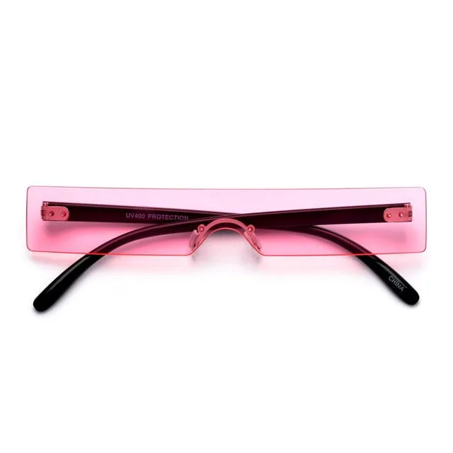 Rectangle Luxury Lens Personality Sunglasses