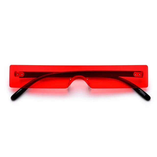 Rectangle Luxury Lens Personality Sunglasses