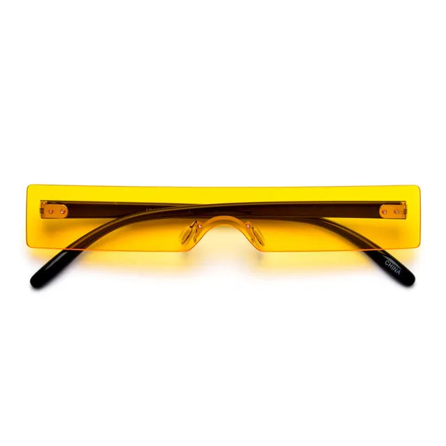 Rectangle Luxury Lens Personality Sunglasses