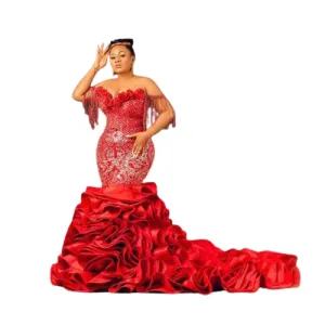 Red Mermaid Party Dresses