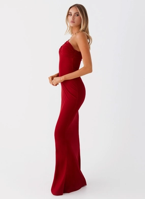 Reine Maxi Dress - Red Reine Maxi Dress - Red