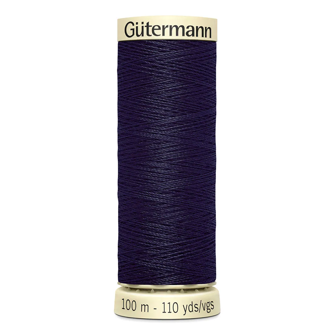 Remnant of Silk Crepe De Chine - French Navy