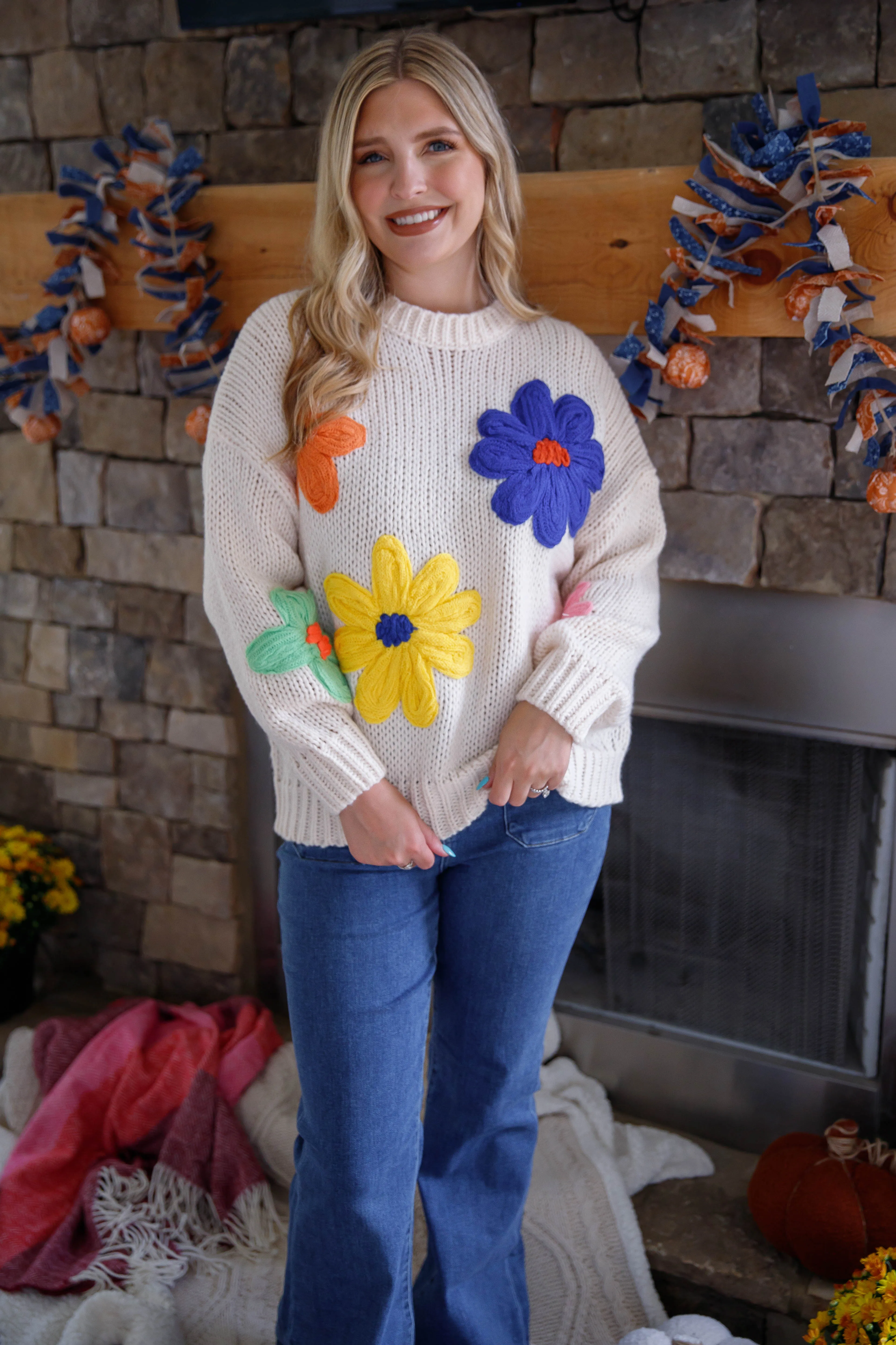 RESTOCK: A Beautiful Bloom Sweater