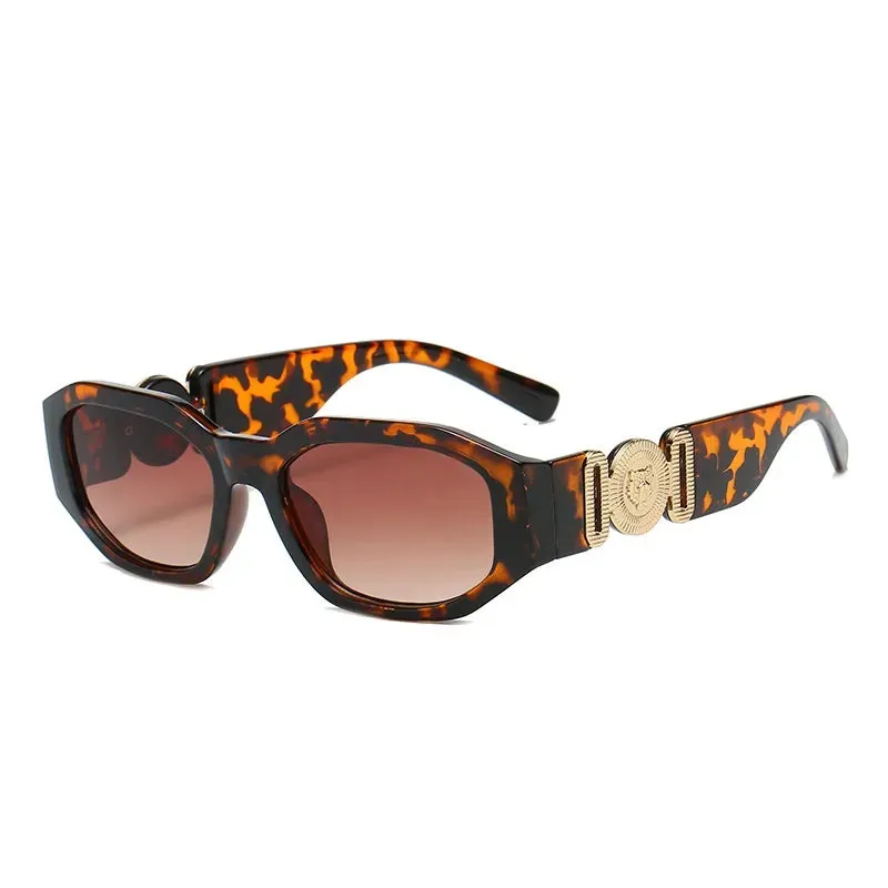 Retro UV400 Rectangle Sunglasses for Men & Women