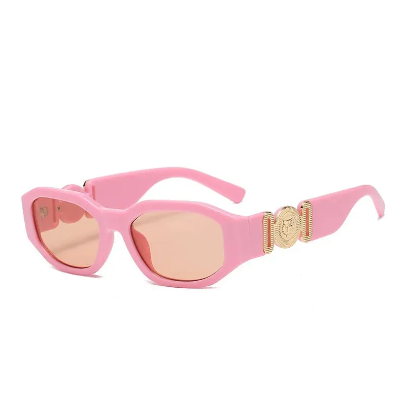Retro UV400 Rectangle Sunglasses for Men & Women