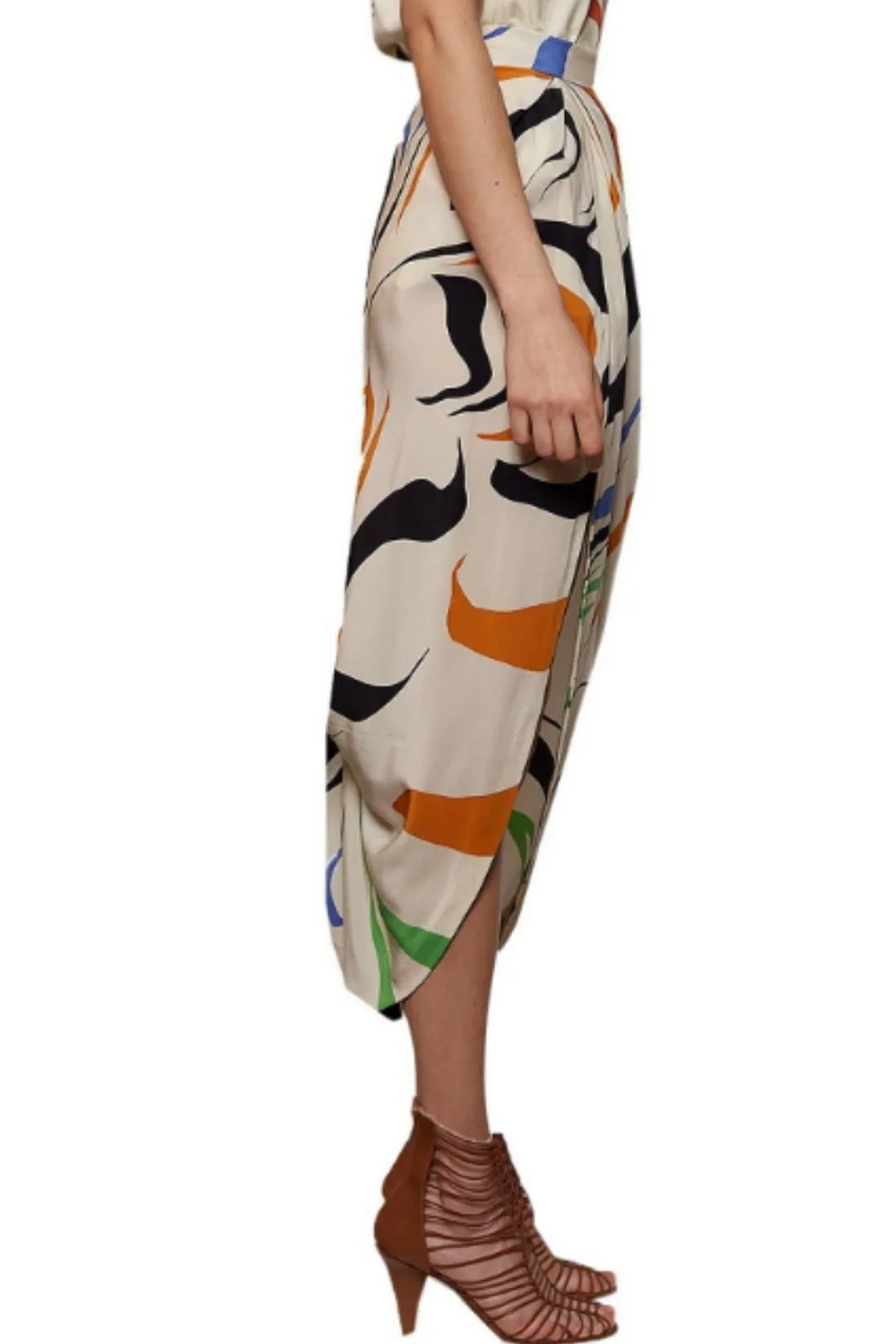 Rewilding Nature Skirt - Nature Print