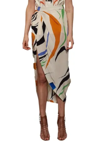 Rewilding Nature Skirt - Nature Print