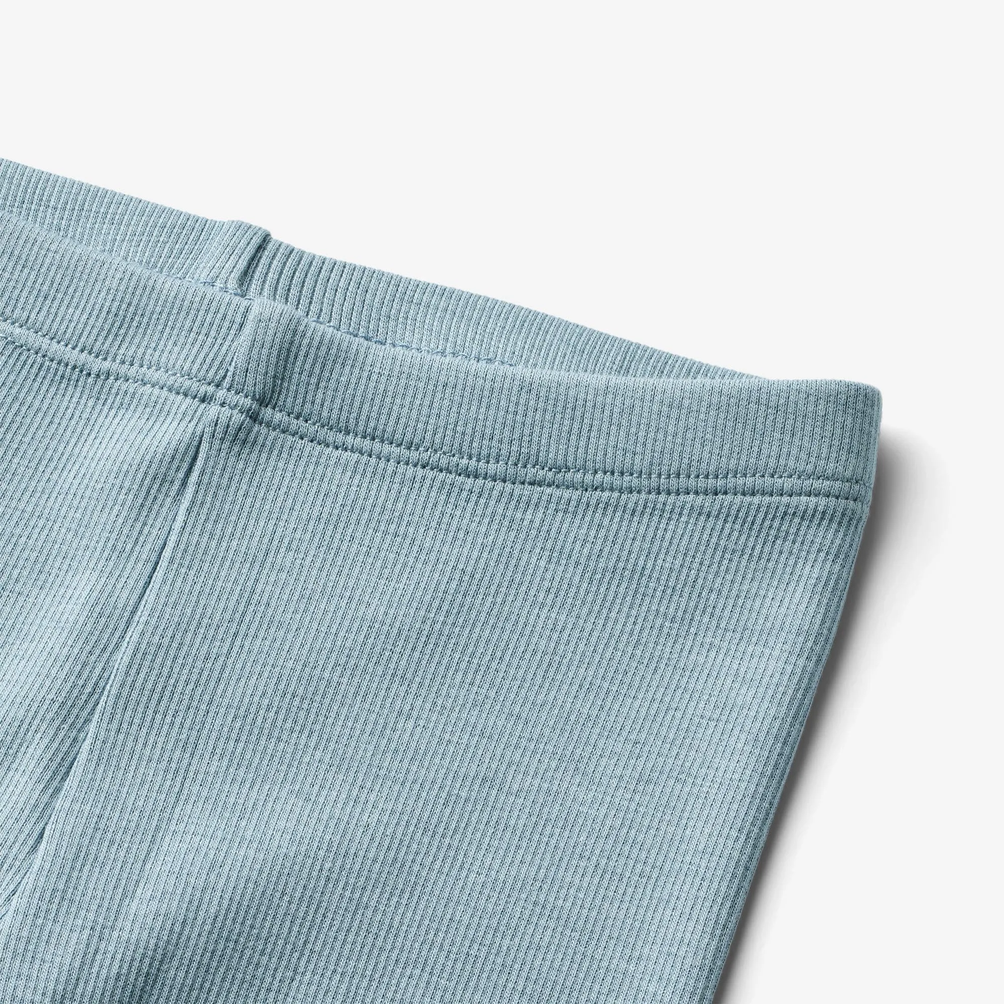 Rib Leggings Maddy - ashley blue