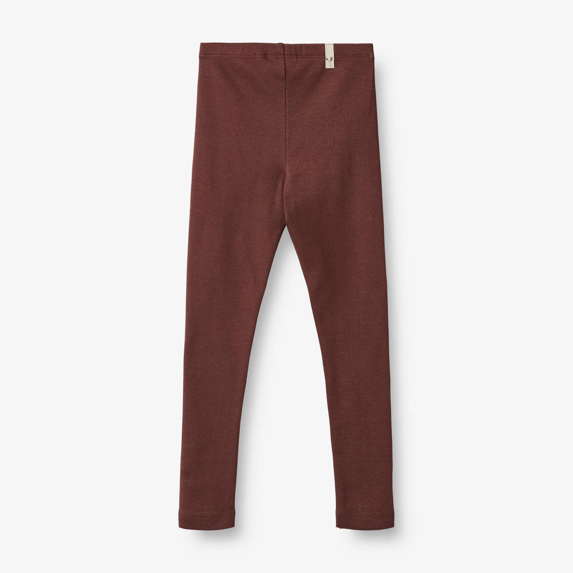 Rib Leggings Maddy - aubergine