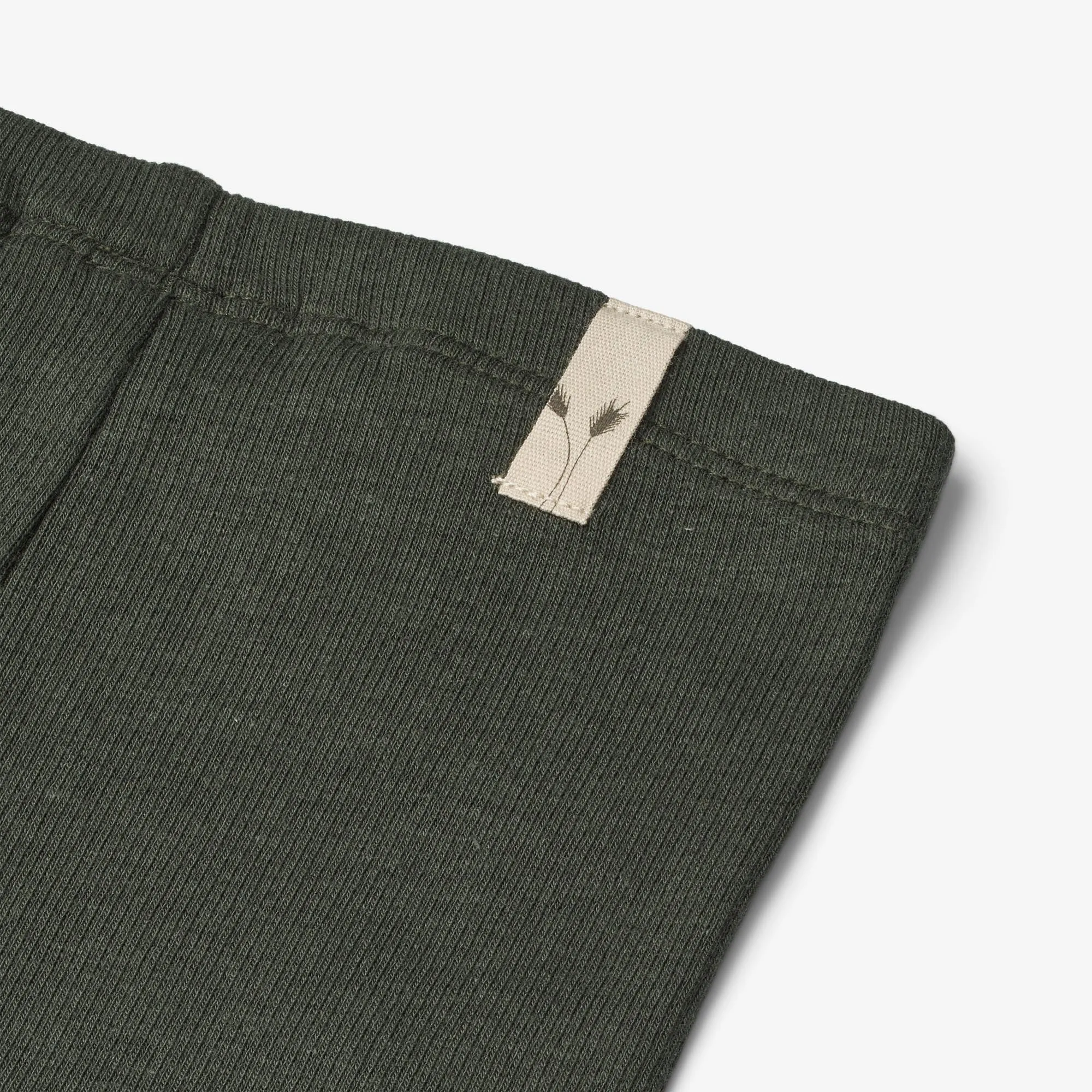 Rib Leggings Maddy | Baby - black coal