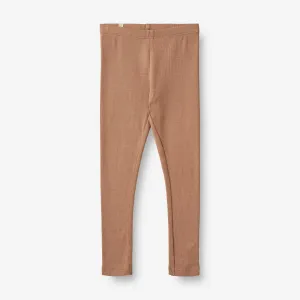 Rib Leggings Maddy - berry dust