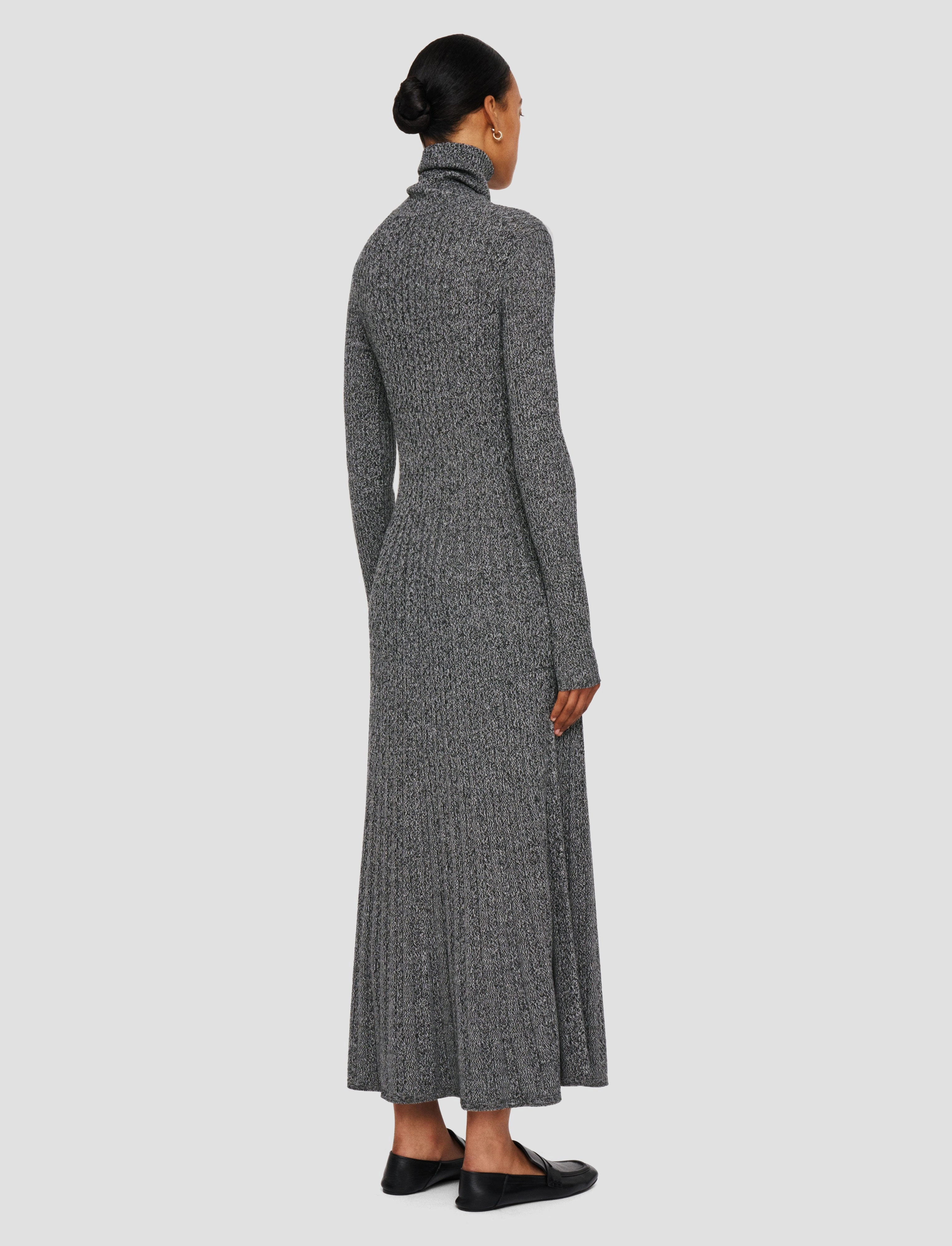 Ribbed Cable Knit Dress
