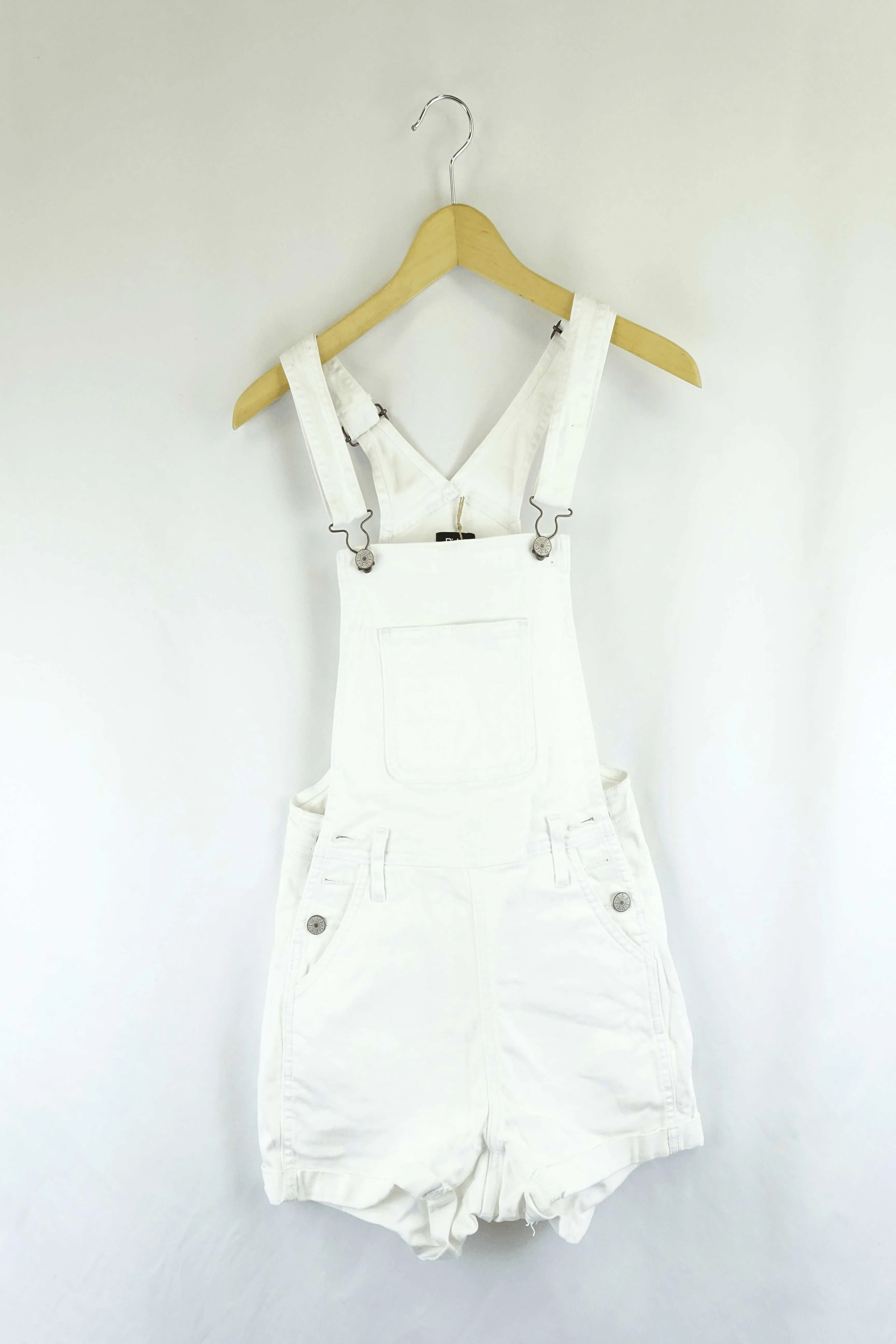 Riders White Denim Overalls 8