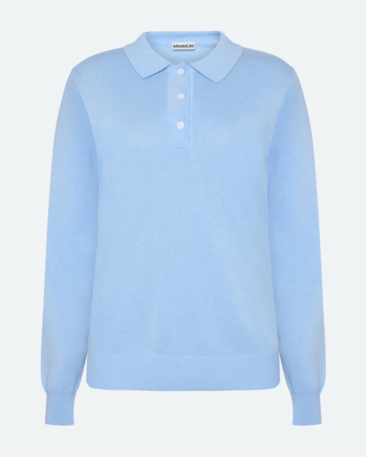 Riley polo jumper 4153 - Light Blue