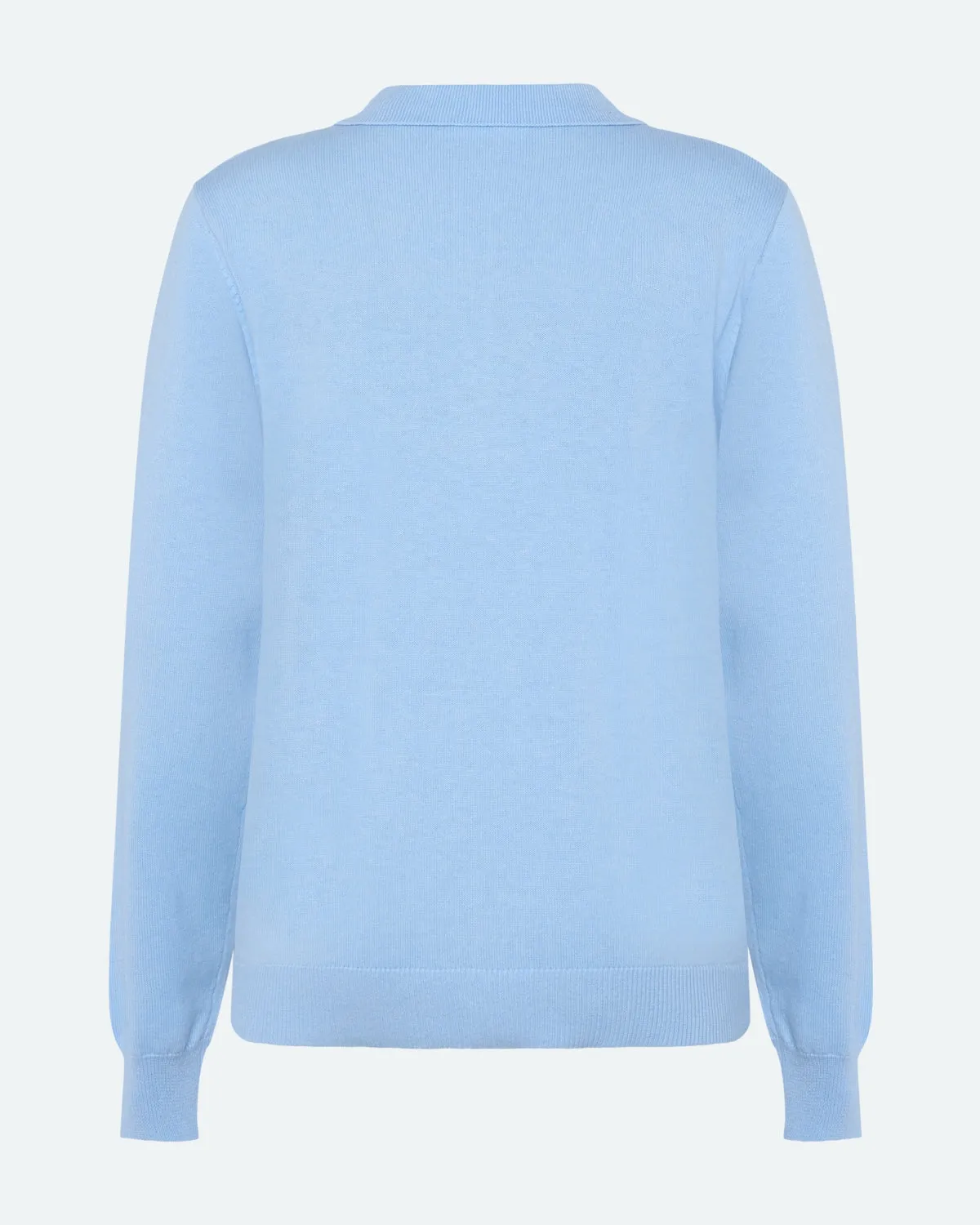 Riley polo jumper 4153 - Light Blue