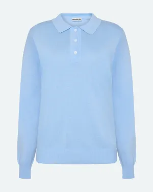 Riley polo jumper 4153 - Light Blue