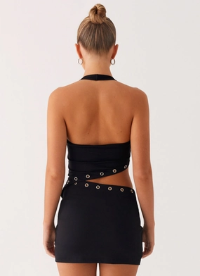 Riot Mini Dress - Black Riot Mini Dress - Black